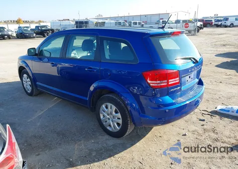 2015 Dodge Journey American Value Pkg из США, поврежденный, VIN 3C4PDCAB2FT638203